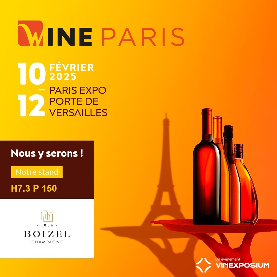 WineParis 2025 - Champagne Boizel - Epernay France